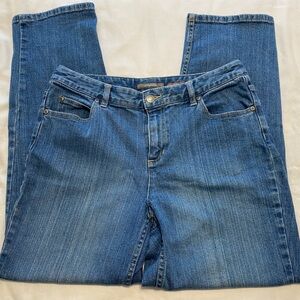 Liz Claiborne 5 pocket straight leg jeans size 10S